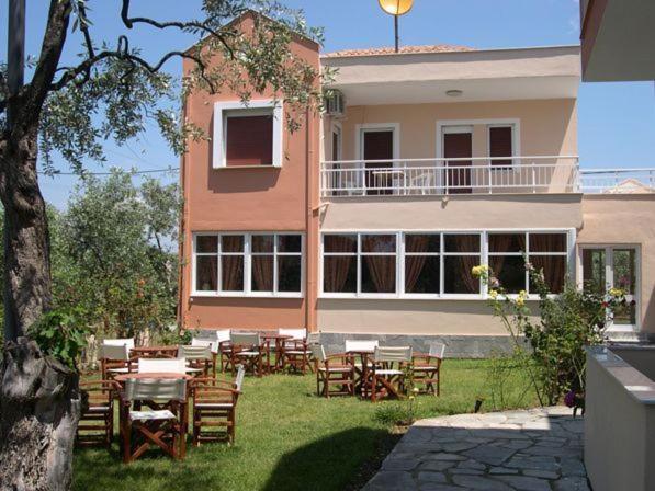 Amarilia Aparthotel Skala Rachoni  Bagian luar foto